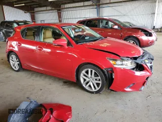 2014 Lexus CT 200h with VIN JTHKD5BH3E2178251, listed as a Copart auction lot 50968935 with 123,738 mi miles and Salvage Title. Bid and sale history available at DreamBid. Image 4.