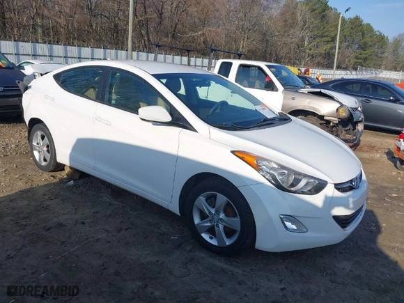 2012 Hyundai Elantra Limited with VIN 5NPDH4AE1CH085479, listed as a IAAI auction lot 41520882 with 61,720 mi miles. Bid and sale history available at carsss.com. Image 1.