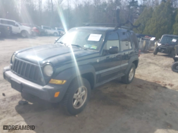 2006 Jeep Liberty Sport with VIN 1J4GL48K46W174723, listed as a IAAI auction lot 42036412 with 151,377 mi miles. Bid and sale history available at carsss.com. Image 2.