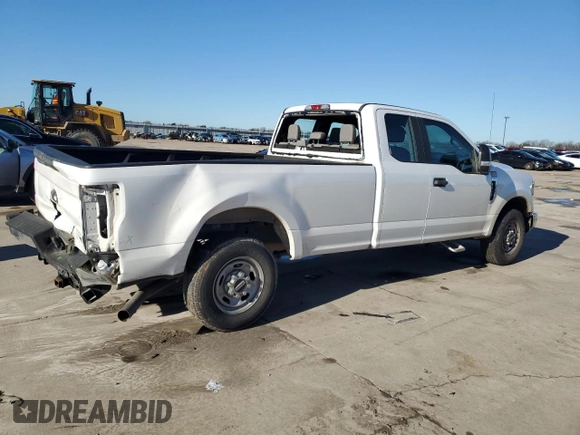 2019 Ford F-250 XL with VIN 1FT7X2A66KEC61504, listed as a Copart auction lot 85848744 with 126,112 mi miles and Salvage title. Bid and sale history available at DreamBid. Image 3.