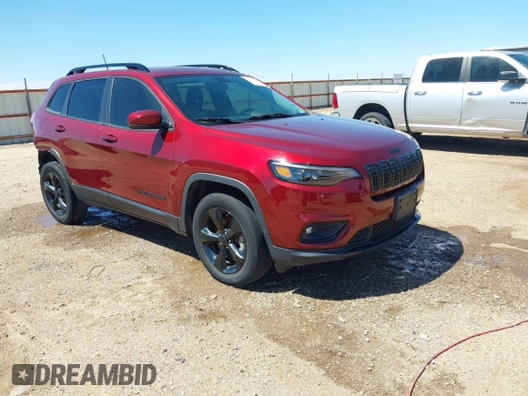 2019 Jeep Cherokee Latitude Plus with VIN 1C4PJMLB7KD384984, listed as a IAAI auction lot 42243845 with 60,914 mi miles and . Bid and sale history available at DreamBid. Image 1.
