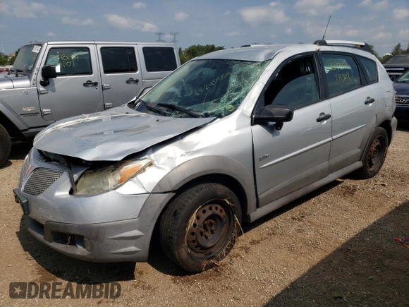 2005 Pontiac Vibe with VIN 5Y2SL63815Z457472, listed as a Copart auction lot 62247054 with 174,367 mi miles and Salvage Title. Bid and sale history available at carsss.com. Image 1.