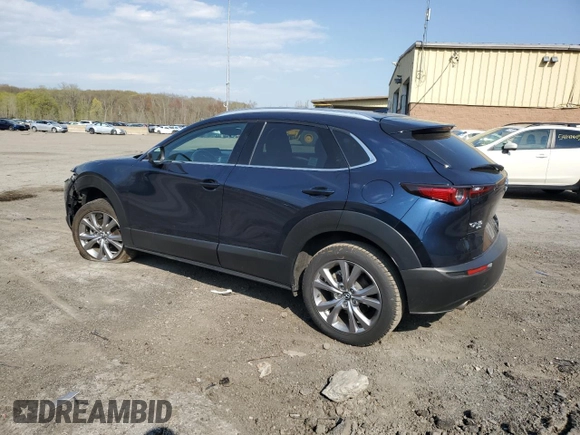 2022 Mazda CX-30 S Premium with VIN 3MVDMBDL3NM404404, listed as a Copart auction lot 54438705 with 41,311 mi miles and Salvage title. Bid and sale history available at DreamBid. Image 2.