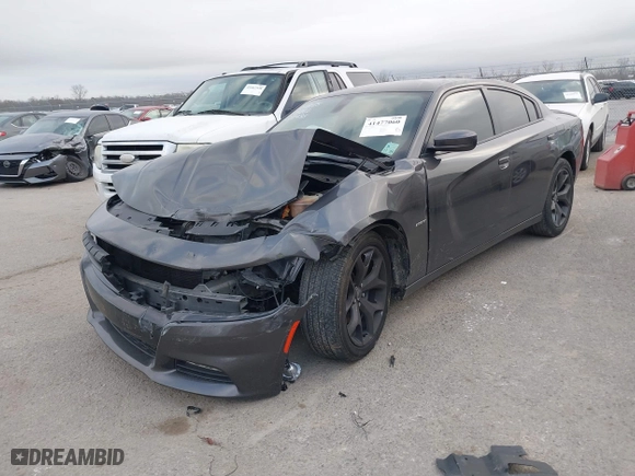 2018 Dodge Charger R/T with VIN 2C3CDXCT0JH331498, listed as a IAAI auction lot 41477060 with 129,116 mi miles. Bid and sale history available at carsss.com. Image 2.