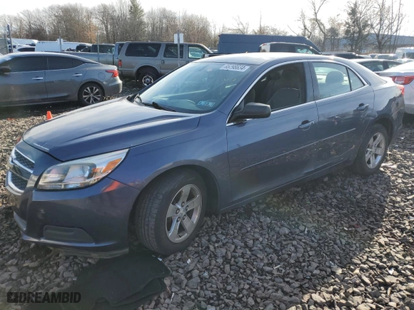 2013 Chevrolet Malibu LS with VIN 1G11B5SA8DF173245, listed as a Copart auction lot 85298634 with 116,279 mi miles and Clean Title. Bid and sale history available at carsss.com. Image 1.