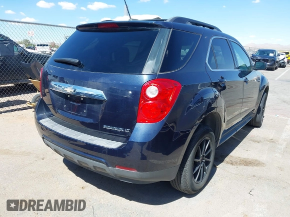 2015 Chevrolet Equinox LT with VIN 2GNALBEK9F6161097, listed as a IAAI auction lot 42402125 with 122,763 mi miles and . Bid and sale history available at DreamBid. Image 4.