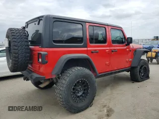 2018 Jeep Wrangler Unlimited Sport S z VIN 1C4HJXDG8JW132289, wystawiony jako Copart lot #54071895 z przebiegiem 88 345 mil mil oraz Szkoda całkowita • Salvage title. Historia ofert i sprzedaży dostępna na DreamBid. Obrazek 3.