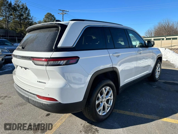 2023 Jeep Grand Cherokee Limited z VIN 1C4RJHBG4PC512012, wystawiony jako Copart lot #44384795 z przebiegiem 43 250 mil mil oraz Czysty tytuł • Clean title. Historia ofert i sprzedaży dostępna na DreamBid. Obrazek 3.