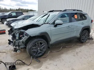 2023 Toyota RAV4 Adventure with VIN 2T3J1RFV7PW343709, listed as a Copart auction lot 50255275 with 37,542 mi miles and Non Repairable. Bid and sale history available at carsss.com. Image 1.