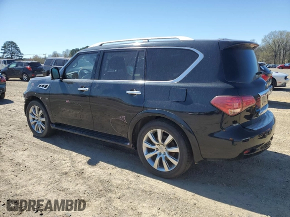2014 Infiniti QX80 with VIN JN8AZ2NE3E9069203, listed as a Copart auction lot 49429005 with 202,933 mi miles and Clean Title. Bid and sale history available at carsss.com. Image 2.