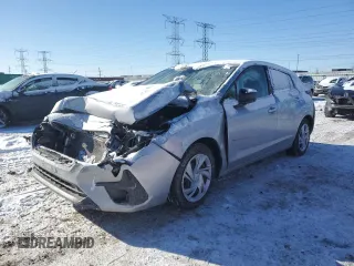 2024 Subaru Impreza with VIN JF1GUABC6R8251948, listed as a Copart auction lot 41923485 with 26,433 mi miles and Salvage Title. Bid and sale history available at carsss.com. Image 1.