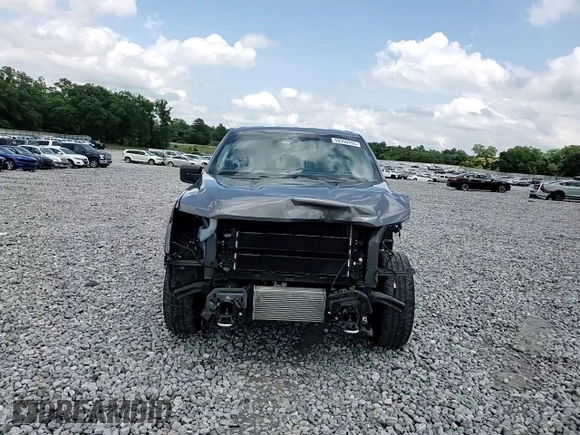 2021 Ford F-150 XL with VIN 1FTFW1EDXMFC91152, listed as a Copart auction lot 58350455 with 59,992 mi miles and Salvage title. Bid and sale history available at DreamBid. Image 14.