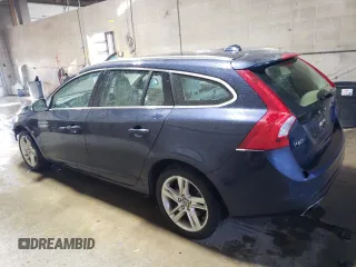 2015 Volvo V60 T5 Drive-E Premier with VIN YV140MEB9F1193359, listed as a Copart auction lot 42442585 with 134,044 mi miles and Salvage Title. Bid and sale history available at carsss.com. Image 2.