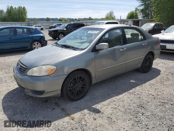 2004 Toyota Corolla CE with VIN 1NXBR32E44Z242342, listed as a Copart auction lot 56694425 with 240,081 mi miles and Clean Title. Bid and sale history available at DreamBid. Image 1.