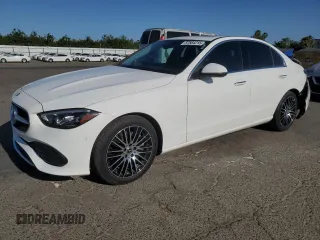 2023 Mercedes-Benz C 300 with VIN W1KAF4GB4PR128514, listed as a Copart auction lot 57564215 with 41,578 mi miles and Salvage title. Bid and sale history available at DreamBid. Image 1.
