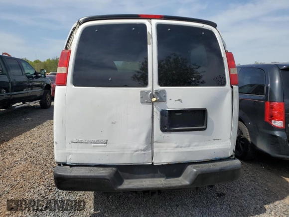 2012 Chevrolet Express Passenger LS with VIN 1GAWGPFG8C1172416, listed as a Copart auction lot 55039425 with 59,542 mi miles and Clean title. Bid and sale history available at DreamBid. Image 6.