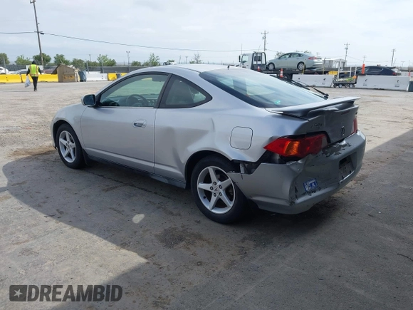 2002 Acura RSX Manual with VIN JH4DC53892C033246, listed as a IAAI auction lot 42042860 with 110,090 mi miles. Bid and sale history available at carsss.com. Image 3.