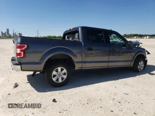 2020 Ford F-150 XL with VIN 1FTEW1CP5LKF46286, listed as a Copart auction lot 52206545 with 84,517 mi miles and Salvage Title. Bid and sale history available at carsss.com. Image 3.