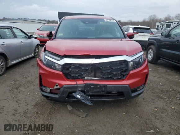 2024 Honda Passport EX-L z VIN 5FNYF8H52RB010348, wystawiony jako Copart lot #47186125 z przebiegiem 27 264 mil mil oraz Szkoda całkowita • Salvage title. Historia ofert i sprzedaży dostępna na DreamBid. Obrazek 5.
