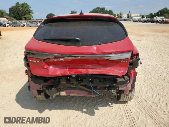 2024 Dodge Hornet GT Plus with VIN ZACNDFANXR3A38888, listed as a Copart auction lot 70686114 with 523 mi miles and Salvage title. Bid and sale history available at DreamBid. Image 6.