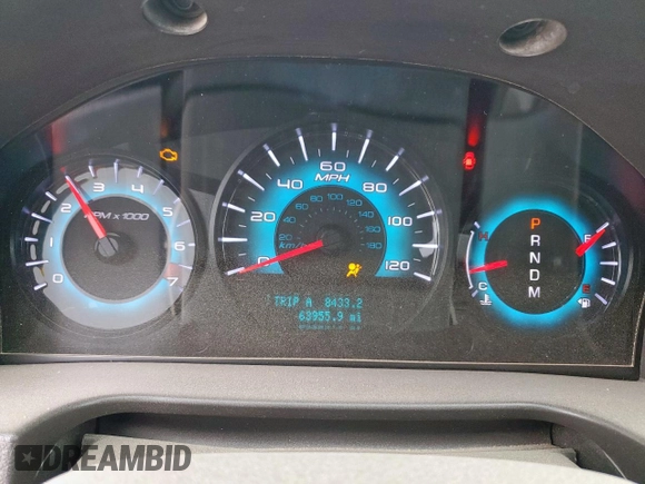 2012 Ford Fusion SEL z VIN 3FAHP0JG1CR141390, wystawiony jako Copart lot #59308505 z przebiegiem 63 955 mil mil oraz Szkoda całkowita • Salvage title. Historia ofert i sprzedaży dostępna na DreamBid. Obrazek 9.