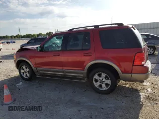2003 Ford Explorer Eddie Bauer with VIN 1FMZU74W23UB17770, listed as a Copart auction lot 45461095 with 92,121 mi miles and Salvage title. Bid and sale history available at DreamBid. Image 2.
