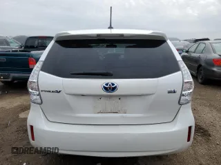 2012 Toyota Prius Two with VIN JTDZN3EU9C3150570, listed as a Copart auction lot 49437095 with 116,392 mi miles and Salvage Title. Bid and sale history available at DreamBid. Image 6.