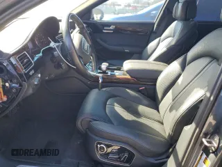 2015 Audi A8 3.0T z VIN WAU3GAFD8FN040523, wystawiony jako Copart lot #46317255 z przebiegiem Nie podano mil oraz Czysty tytuł • Clean title. Historia ofert i sprzedaży dostępna na DreamBid. Obrazek 7.