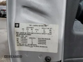 2004 Chevrolet Cavalier with VIN 1G1JC52F847154987, listed as a Copart auction lot 43937495 with 281,280 mi miles and Salvage Title. Bid and sale history available at DreamBid. Image 12.