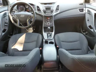 2015 Hyundai Elantra SE with VIN 5NPDH4AE4FH598813, listed as a Copart auction lot 65006625 with 161,770 mi miles and Salvage title. Bid and sale history available at DreamBid. Image 8.