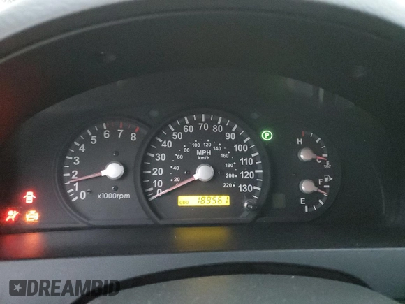 2006 Kia Sorento LX with VIN KNDJD733165550228, listed as a Copart auction lot 87581895 with 189,561 mi miles and Salvage Title. Bid and sale history available at DreamBid. Image 9.
