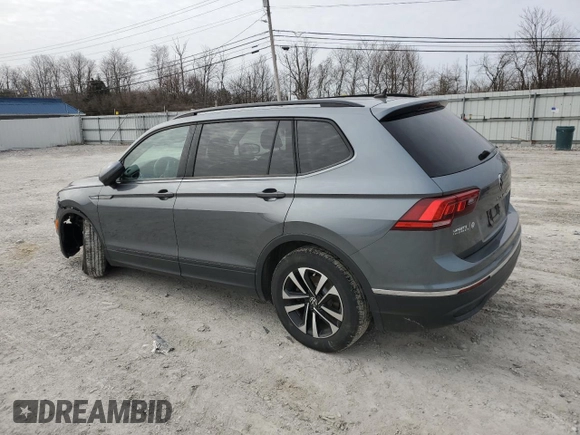 2023 Volkswagen Tiguan S with VIN 3VVRB7AX1PM046760, listed as a Copart auction lot 47740915 with 48,541 mi miles and Clean title. Bid and sale history available at DreamBid. Image 2.