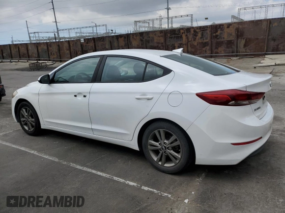2018 Hyundai Elantra SEL with VIN 5NPD84LF8JH298500, listed as a Copart auction lot 54723435 with 53,803 mi miles and Salvage Title. Bid and sale history available at DreamBid. Image 2.