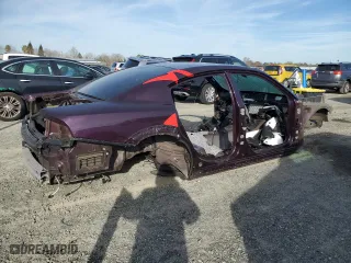 2021 Dodge Charger SRT Hellcat Widebody with VIN 2C3CDXL9XMH619019, listed as a Copart auction lot 46545945 with 0 mi miles and Salvage Title. Bid and sale history available at carsss.com. Image 3.