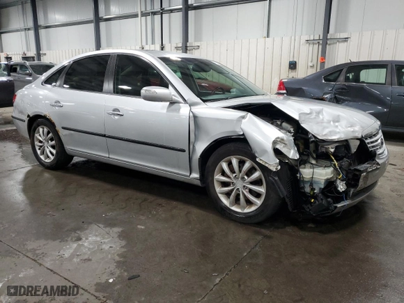 2008 Hyundai Azera Limited with VIN KMHFC46F68A290427, listed as a Copart auction lot 72629054 with 195,482 mi miles and Salvage Title. Bid and sale history available at carsss.com. Image 4.