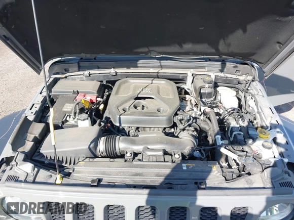 2022 Jeep Wrangler Unlimited Willys with VIN 1C4HJXDN2NW267658, listed as a IAAI auction lot 41858229 with 24,307 mi miles and . Bid and sale history available at DreamBid. Image 10.