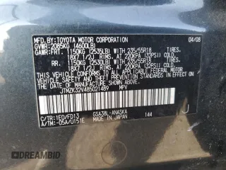 2008 Toyota RAV4 Sport with VIN JTMZK32V485021489, listed as a Copart auction lot 88995525 with 157,922 mi miles and Salvage Title. Bid and sale history available at carsss.com. Image 13.