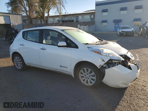 2014 Nissan LEAF SL with VIN 1N4AZ0CP4EC337012, listed as a Copart auction lot 76719874 with 88,390 mi miles and Salvage Title. Bid and sale history available at carsss.com. Image 4.