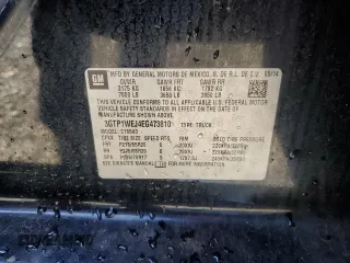 2014 GMC Sierra 1500 with VIN 3GTP1WEJ4EG473810, listed as a Copart auction lot 45322615 with 299,374 mi miles and Salvage Title. Bid and sale history available at DreamBid. Image 12.