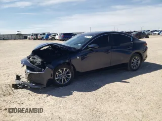 2025 Mazda 3 S with VIN 3MZBPAAM6SM455847, listed as a Copart auction lot 50470785 with Not Provided miles and Salvage Title. Bid and sale history available at DreamBid. Image 1.