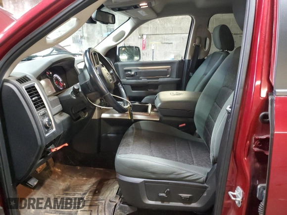 2015 Ram 1500 Big Horn with VIN 1C6RR7LG6FS509593, listed as a Copart auction lot 51988195 with 60,868 mi miles and Salvage title. Bid and sale history available at DreamBid. Image 7.