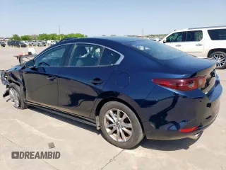 2021 Mazda 3 S with VIN JM1BPAAL4M1321140, listed as a Copart auction lot 52507325 with 53,514 mi miles and Salvage Title. Bid and sale history available at DreamBid. Image 2.