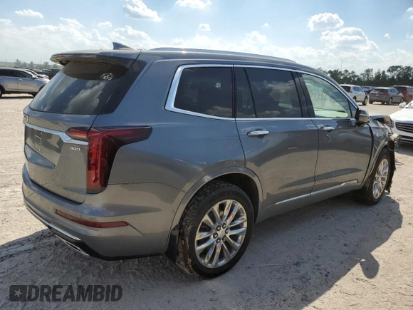 2021 Cadillac XT6 Premium Luxury with VIN 1GYKPDRS0MZ222324, listed as a Copart auction lot 72393254 with 11,847 mi miles and Salvage Title. Bid and sale history available at carsss.com. Image 3.