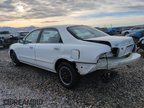 1999 Mazda 626 ES z VIN 1YVGF22C9X5887587, wystawiony jako Copart lot #46346305 z przebiegiem 92 715 mil mil oraz Szkoda całkowita • Salvage title. Historia ofert i sprzedaży dostępna na DreamBid. Obrazek 2.