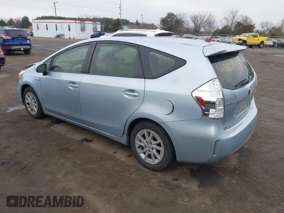 2013 Toyota Prius Two with VIN JTDZN3EU6D3208345, listed as a IAAI auction lot 41867939 with 193,820 mi miles and . Bid and sale history available at carsss.com. Image 3.