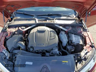 2019 Audi A4 Premium Plus with VIN WAUENAF41KA044624, listed as a Copart auction lot 50043695 with 12,368 mi miles and Salvage Title. Bid and sale history available at carsss.com. Image 12.