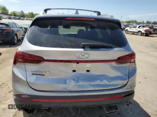 2023 Hyundai Santa Fe SEL with VIN 5NMS24AJ6PH639057, listed as a Copart auction lot 50362424 with 5,091 mi miles and Salvage Title. Bid and sale history available at carsss.com. Image 6.