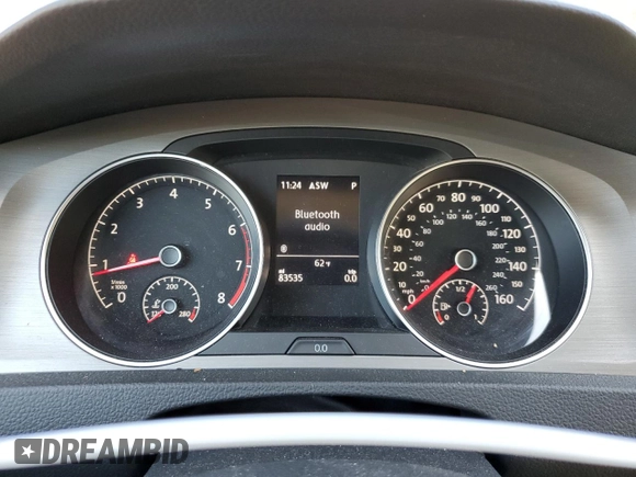 2016 Volkswagen Golf SportWagen TSI S with VIN 3VWC17AU2GM518796, listed as a Copart auction lot 75285994 with 83,535 mi miles and Salvage Title. Bid and sale history available at carsss.com. Image 9.