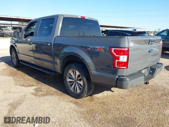 2018 Ford F-150 XL with VIN 1FTEW1CP3JFD38686, listed as a IAAI auction lot 41937827 with 106,765 mi miles. Bid and sale history available at carsss.com. Image 3.
