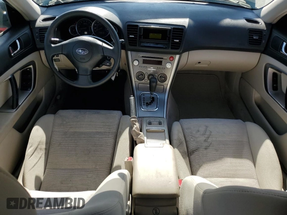 2007 Subaru Legacy Outback z VIN 4S4BP61C877345595, wystawiony jako Copart lot #58589165 z przebiegiem 124 710 mil mil oraz Szkoda całkowita • Salvage title. Historia ofert i sprzedaży dostępna na DreamBid. Obrazek 8.